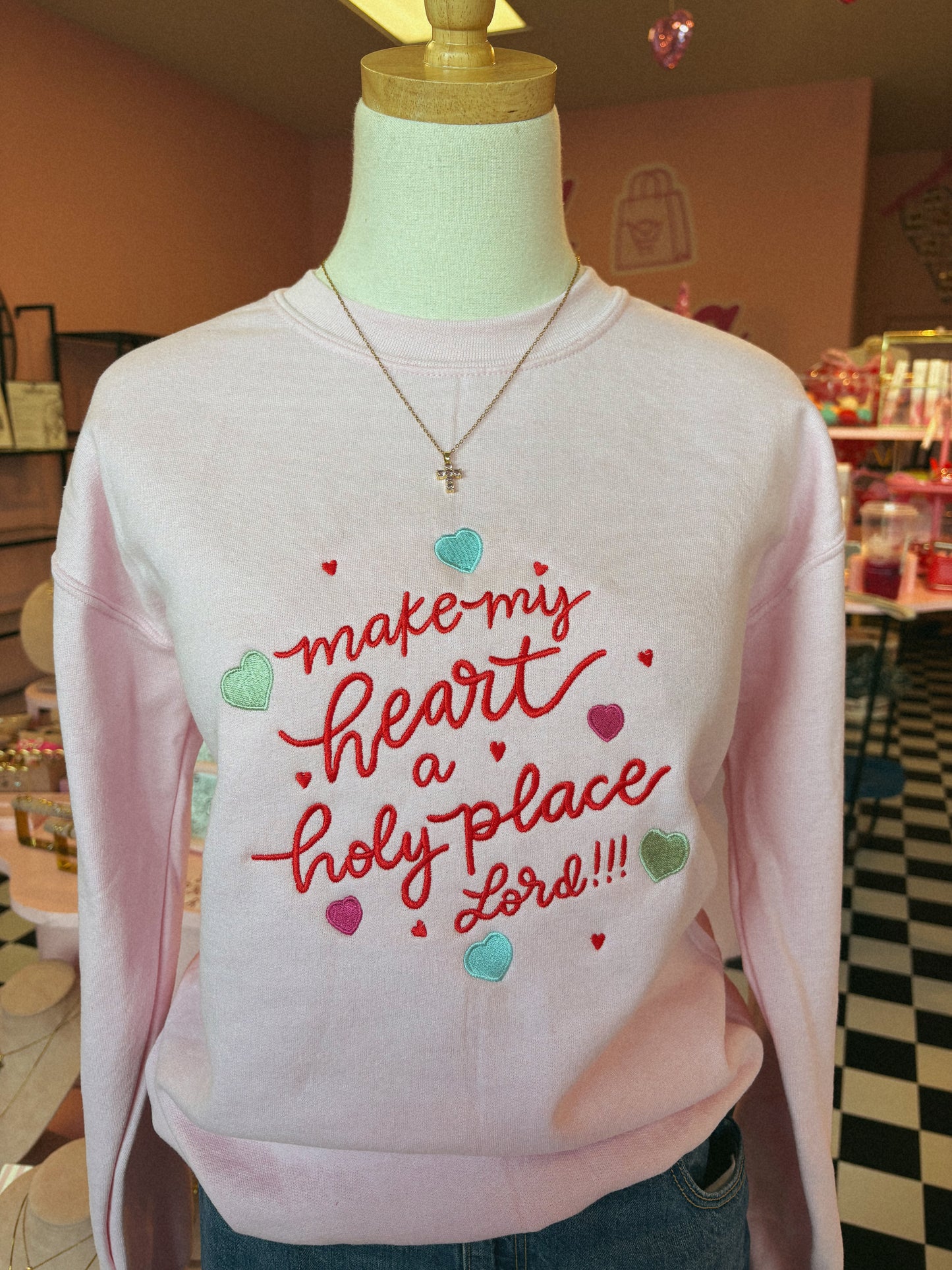 Make My Heart Holy Sweater