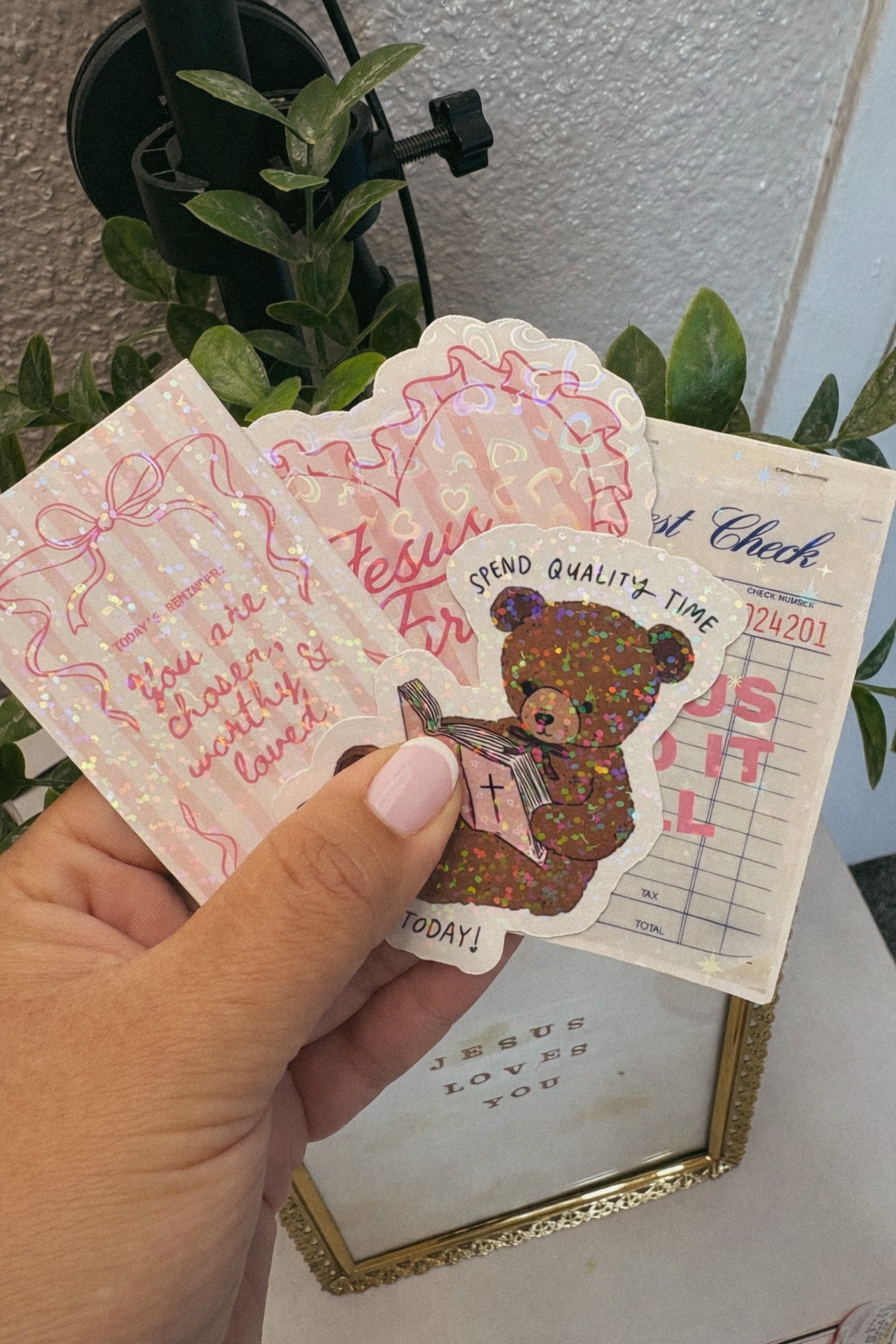 Christian Girly Sticker Pack