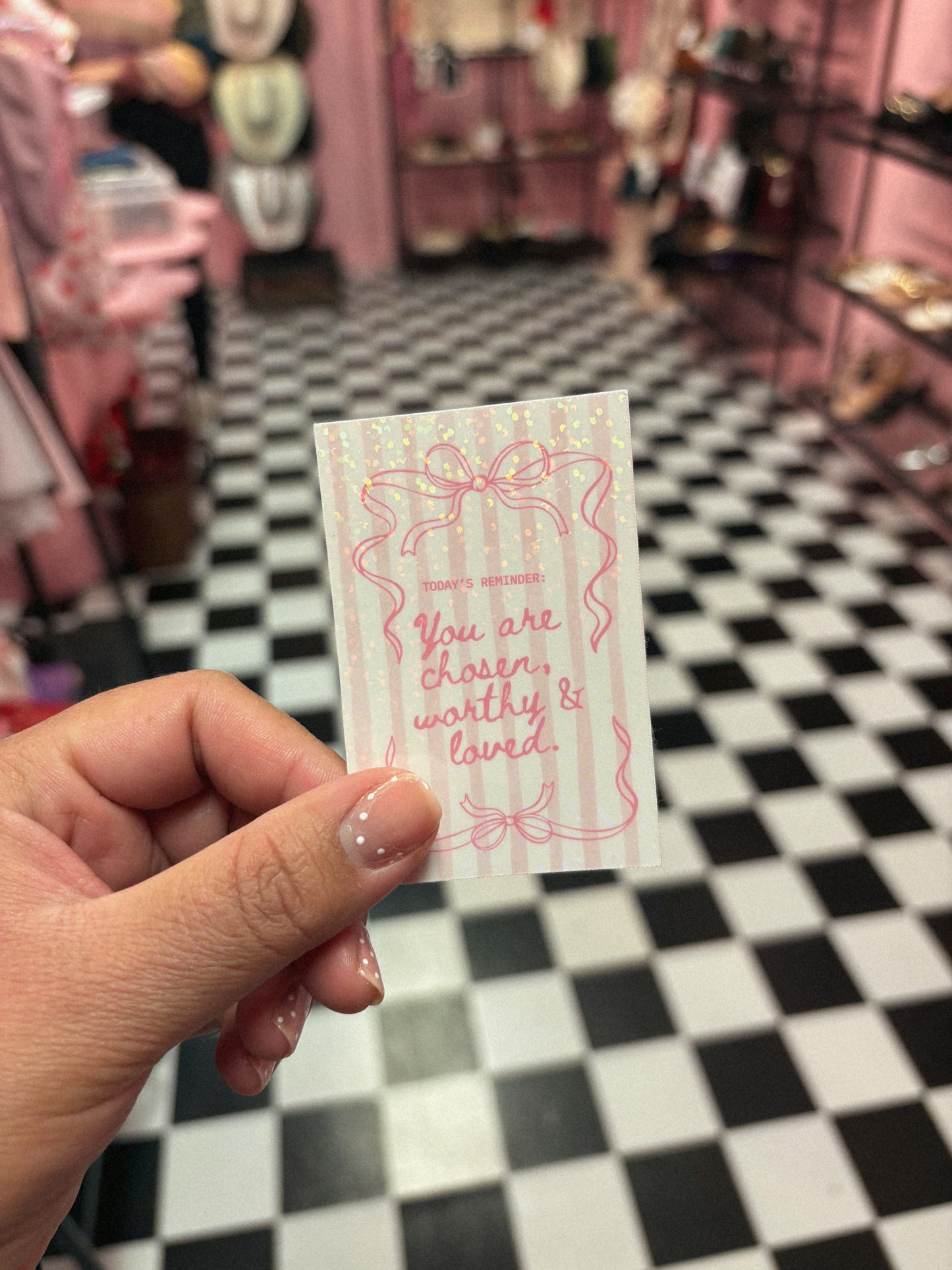 Today’s Reminder Sticker