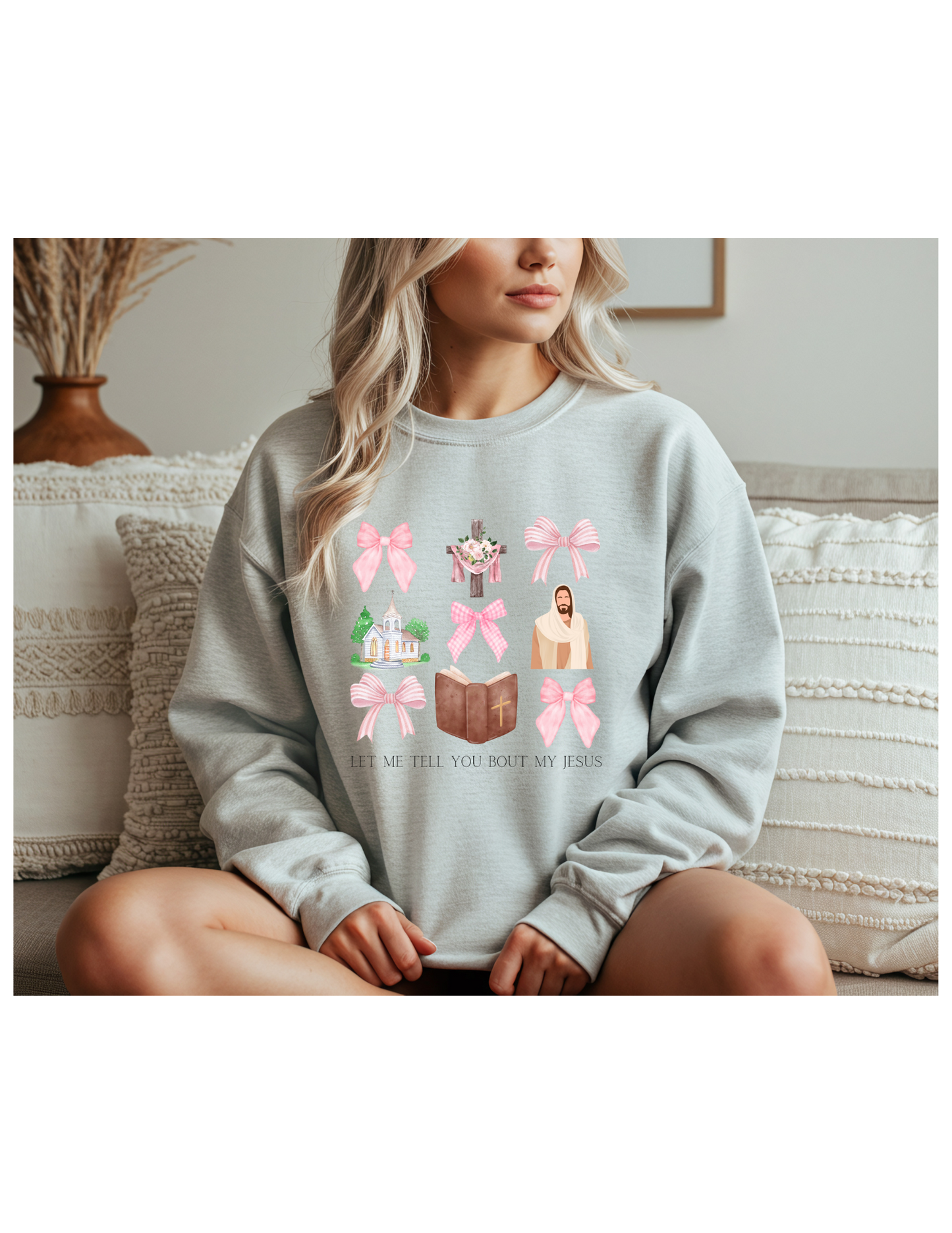 Jesus Bow Sweater