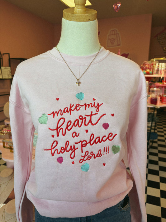 Make My Heart Holy Sweater