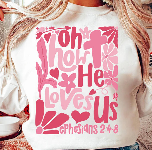 Ephesians 2:4-8 Sweater