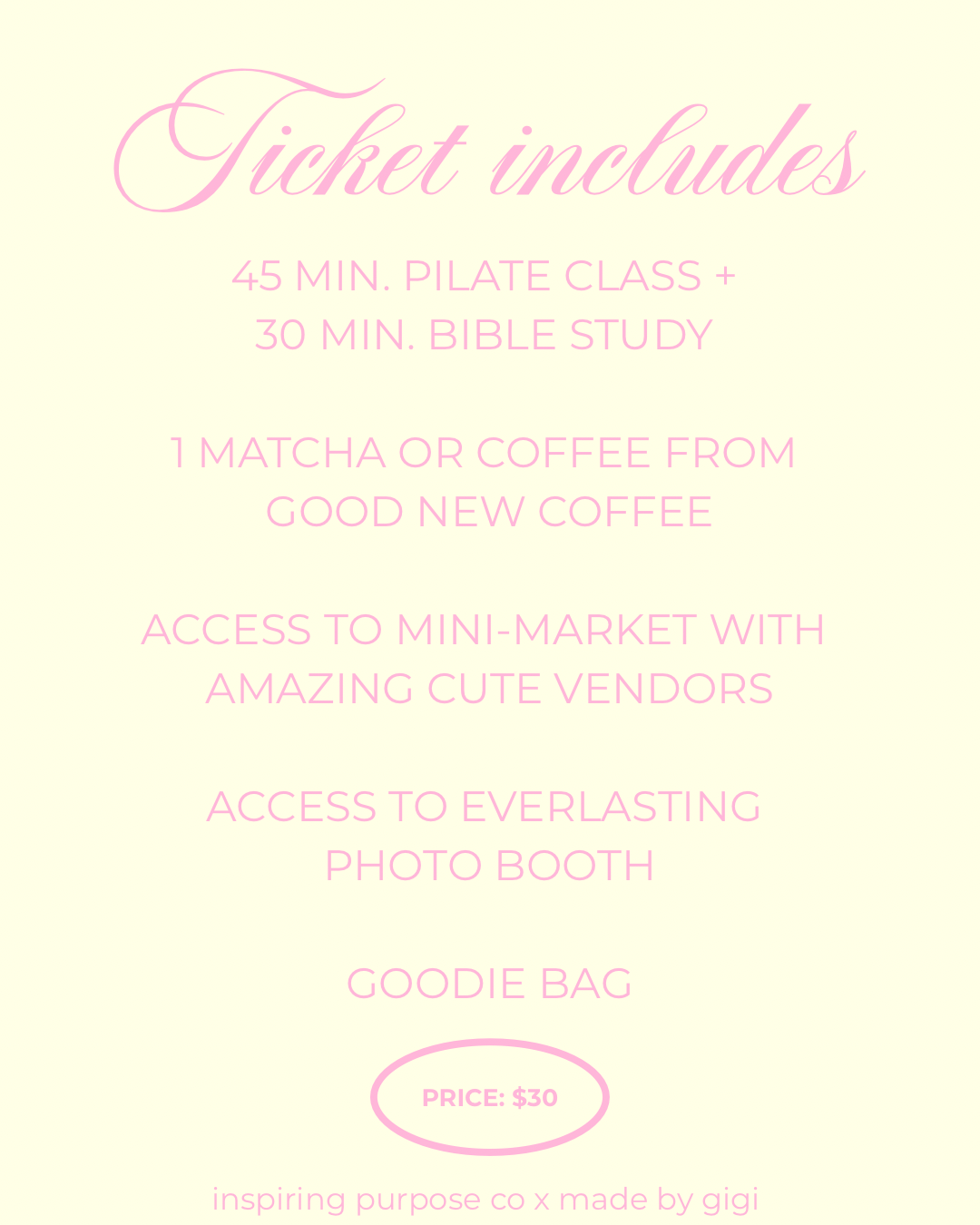 🎀 Prayer + Pilates 🎀