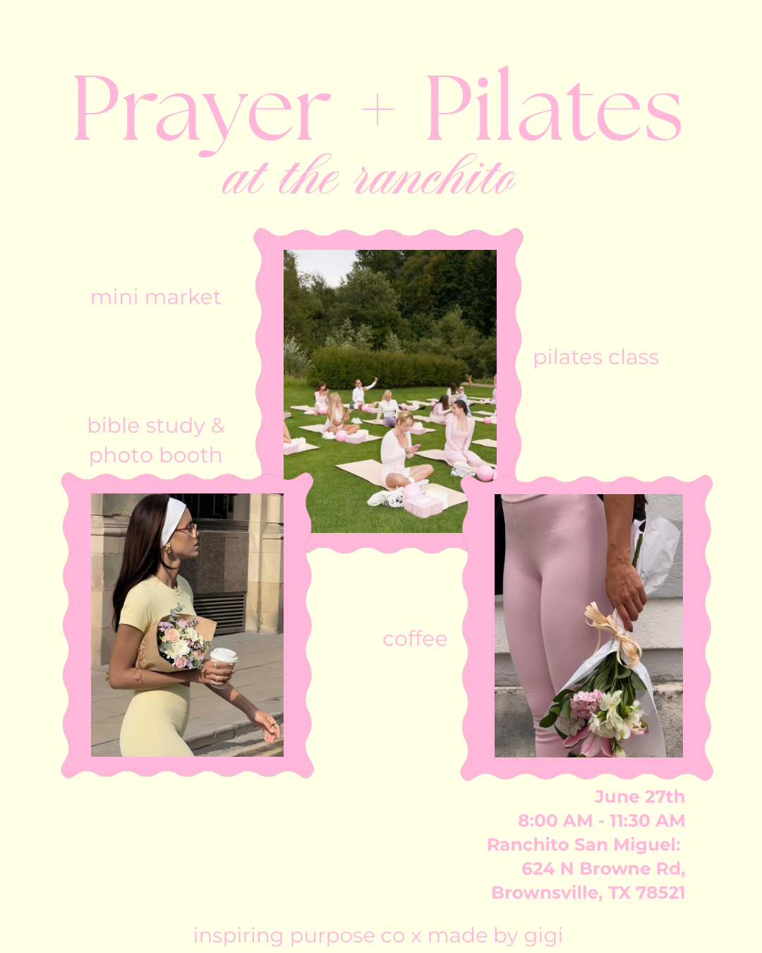 🎀 Prayer + Pilates 🎀