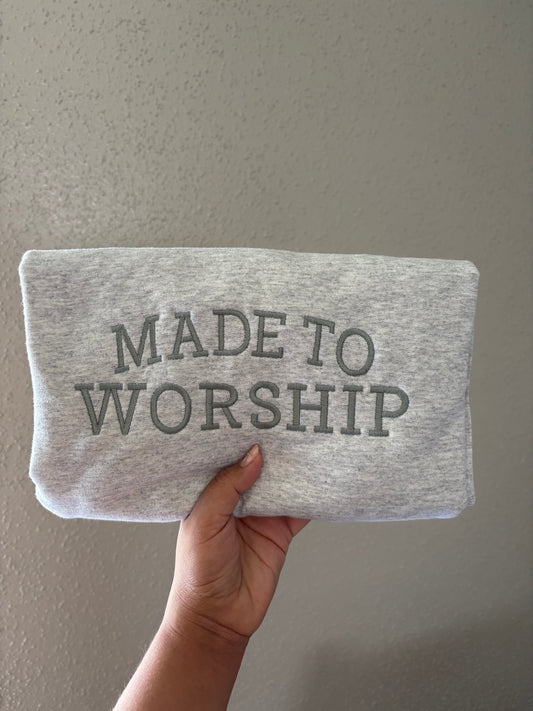 Made To Worship Sweater